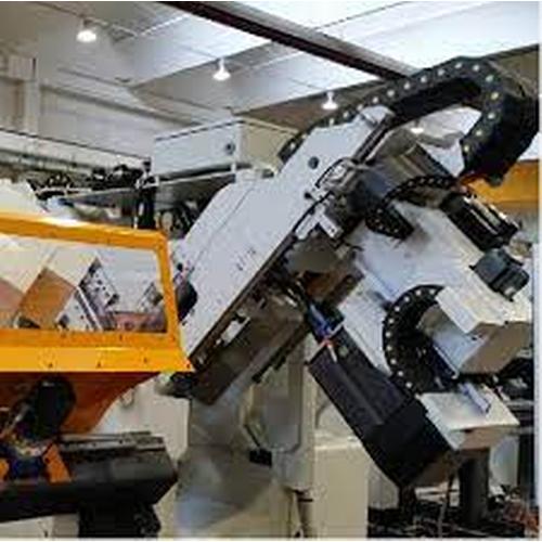 CNC MACHINERY FOR DRILLING-MARKING-SCRIBING-CUTTING OF ANGLES, FLATS AND CHANNELS H-U - MODEL "TIPO D50-F"